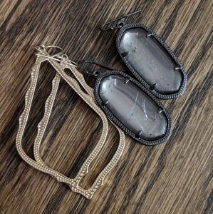 Kendra Scott Bundle Sophee & Elle Mirror Rock